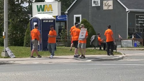 Sudbury Waste Management workers strike over pay, demand ‘fair’ wages