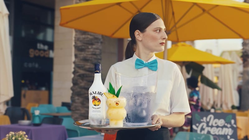 Patio season with Malibu