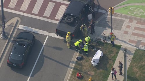 Cyclist in hospital after being struck by motorist in Markham