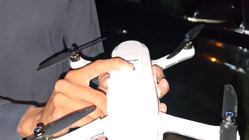 High winds knock drones from sky at North Bay centennial show