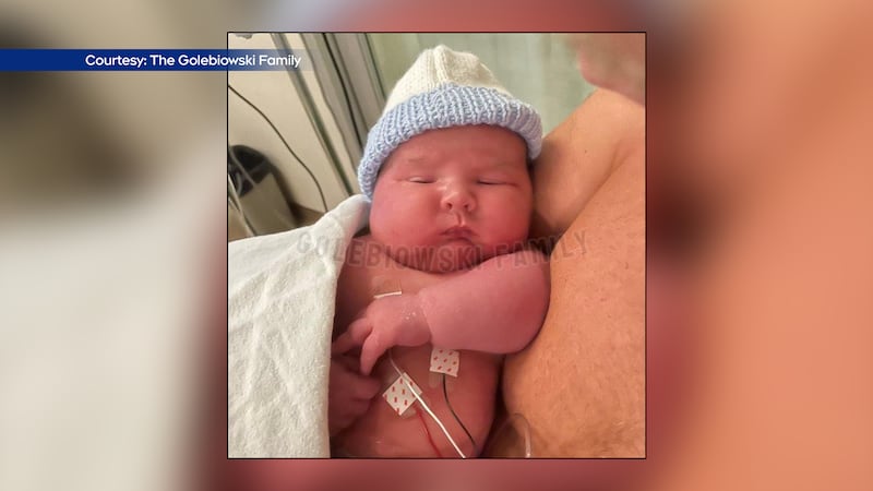 Ont. family shares story of having 15-pound baby 