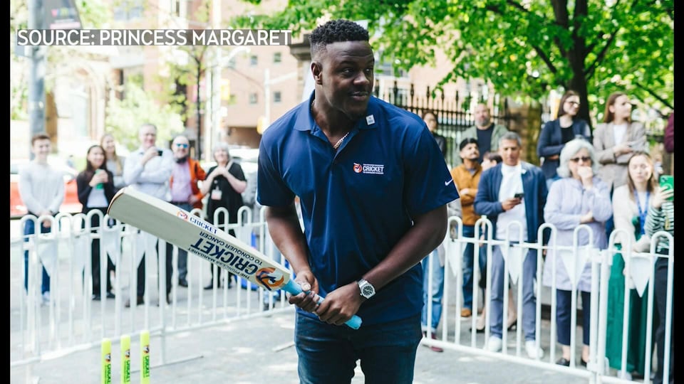 Princess Margaret Cancer Centre new fundraiser for research with international cricket stars