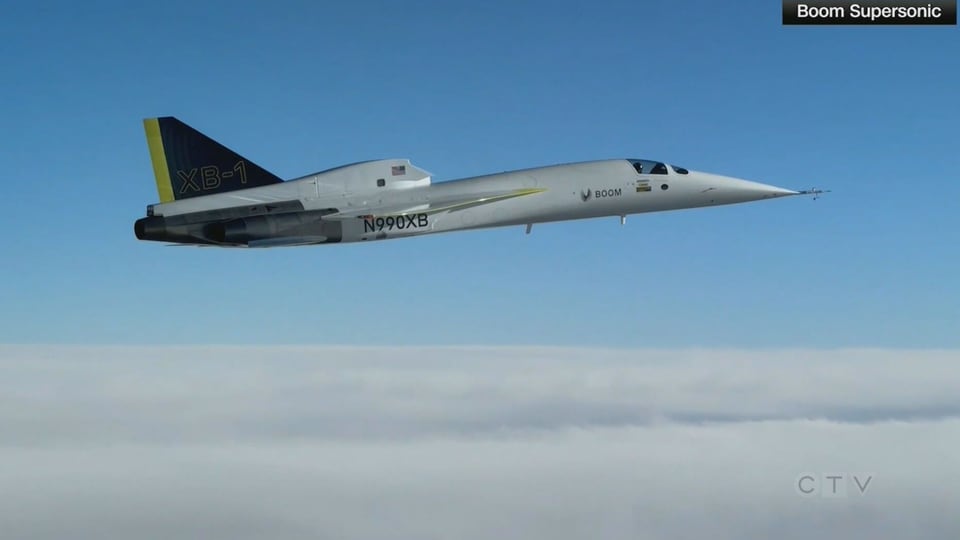 CTV National News: Inching closer to return of supersonic passenger air travel