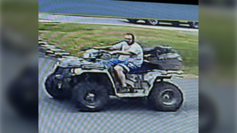 RCMP seeking man in connection with ATV chase near Woodstock. N.B.